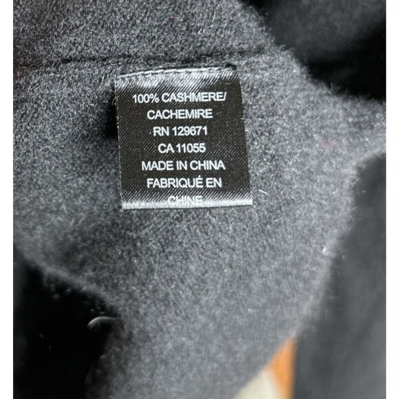 360 Cashmere Sweater Sleeves Cutout Black Color Size M - Picture 4 of 6